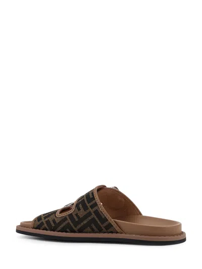 Fendi Aquazzura Gatsby 105mm Slingback Pumps In Brown