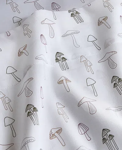 Arch Studio Printed Cotton Sateen 4-pc. Sheet Set, King, Exclusively At Macy's In Brown