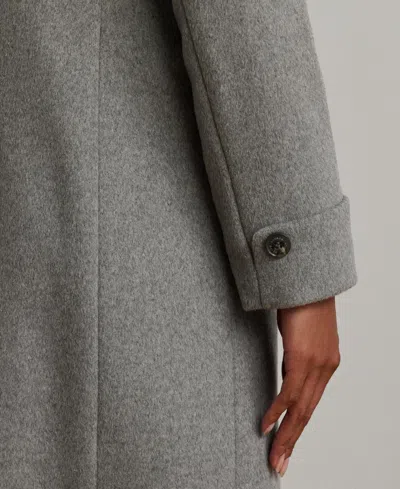 Ralph Lauren Women's Single-breasted Walker Coat In Gray