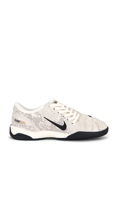 Nike T90 Se Snake-effect Leather Sneakers In Neutral