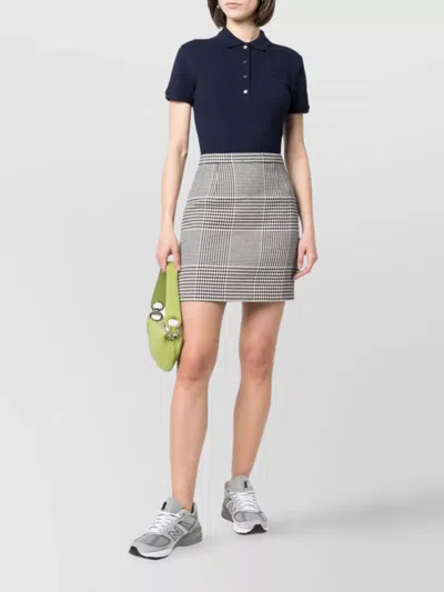 Lacoste Cotton Pique Polo In Blue