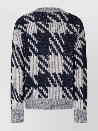 Dries Van Noten Macao V Neck Sweater In Multi