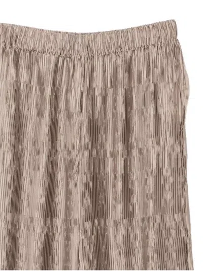 By Malene Birger Wide Leg Trousers Elastic Waistband In Multi