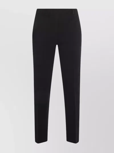 Incotex Relaxed Fit Trousers Featuring Pockets In Black