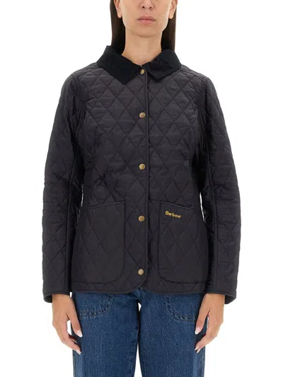 Barbour Summer Liddesdale Quilted Jacket In Blue