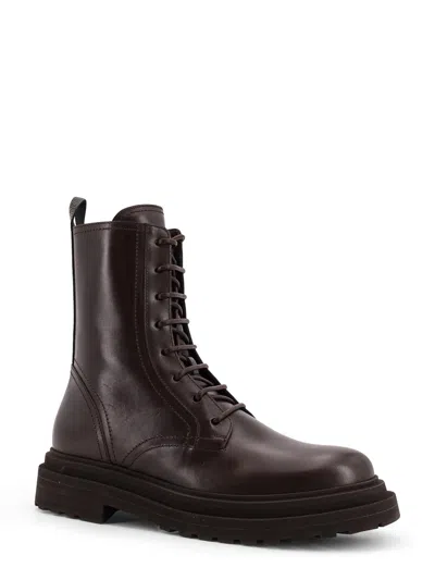 Brunello Cucinelli Leather Ankle Boots