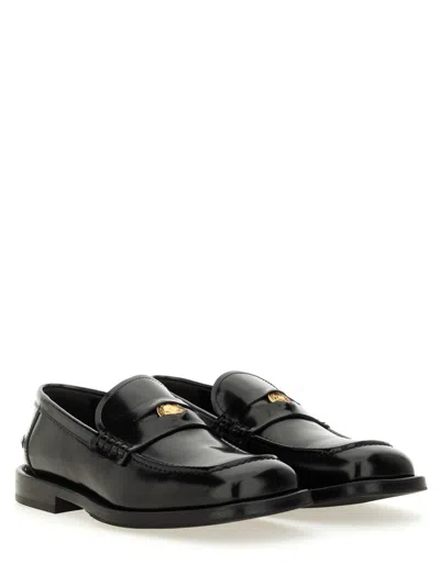Moschino Couture Moccasin Berlin In Black