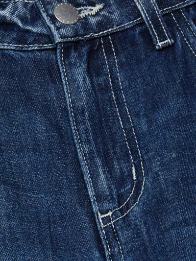 L'agence Scottie High Rise Wide Leg Jeans Marvista In Blue