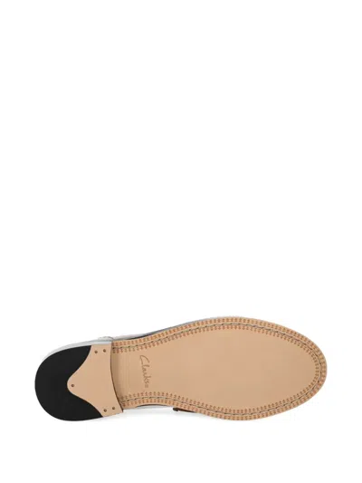 Clarks Originals Stitched Detail Loafers In Neutral