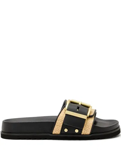 Allsaints Ellie Sandals In Black