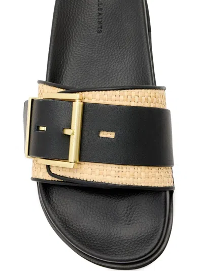 Allsaints Ellie Sandals In Black