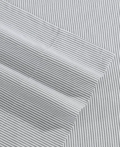 Tommy Hilfiger Printed 200-thread Count Cotton Percale 3-pc. Sheet Set, Twin Xl In White