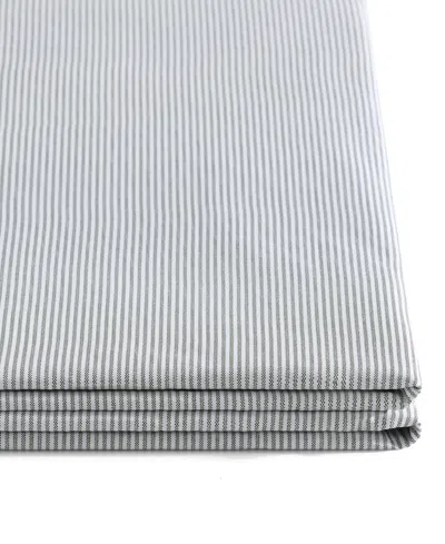 Tommy Hilfiger Printed 200-thread Count Cotton Percale 3-pc. Sheet Set, Twin Xl In White