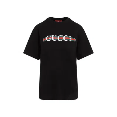 Gucci New 70s Cotton T-shirt In Multi