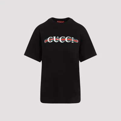 Gucci New 70s Cotton T-shirt In Multi