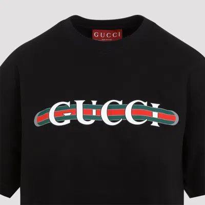 Gucci New 70s Cotton T-shirt In Multi