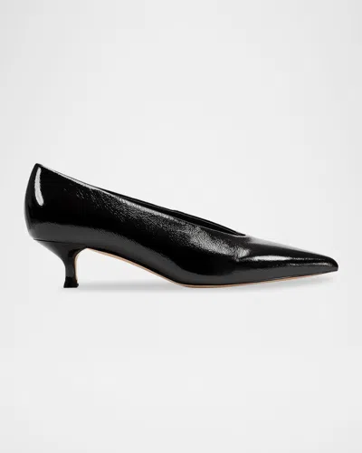 Marc Fisher Ltd Cecile Leather Pumps In Black