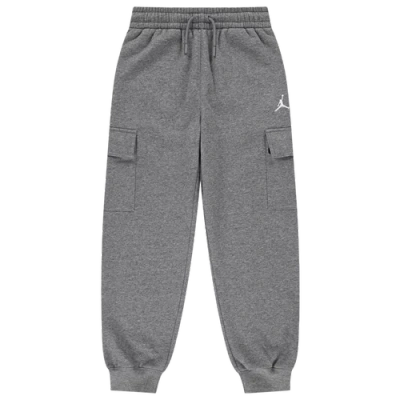 Jordan Boys 8-18 Brooklyn Essentials Cargo Pants In Gray
