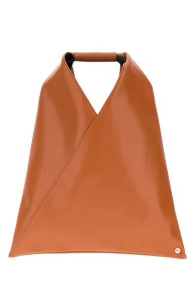 Mm6 Maison Margiela Adobe Brown Japanese Bag Classic Medium Bag In Brown