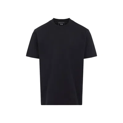 Y-3 M Wo Ss Tee In Black