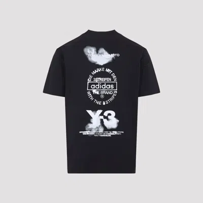 Y-3 M Wo Ss Tee In Black