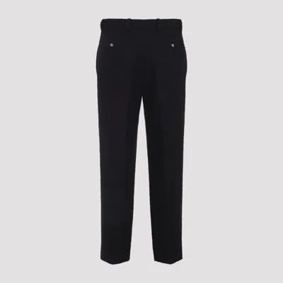 Gucci Boucle Pants In Wool Blend In Black