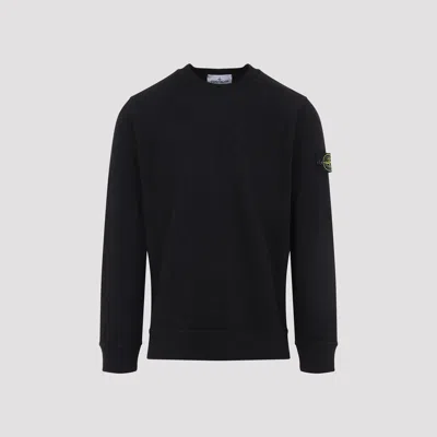 Stone Island Turtleneck Sweater In Black