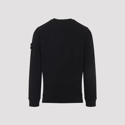 Stone Island Turtleneck Sweater In Black