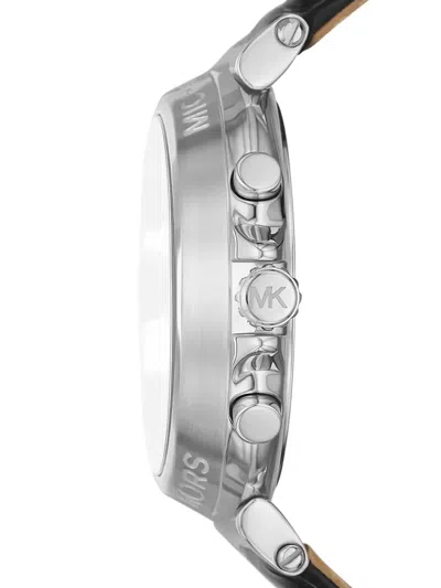 Michael Kors Women's Maren Black Dial Watch In Black