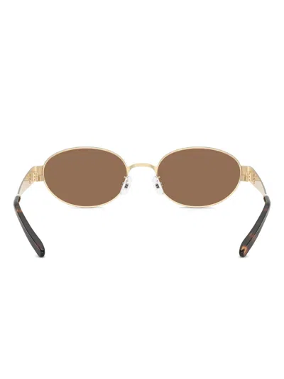Tory Burch 54mm Oval Sunglasses In Brown