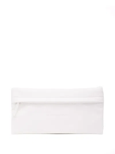 Mm6 Maison Margiela Numeric Clutch Bag In White