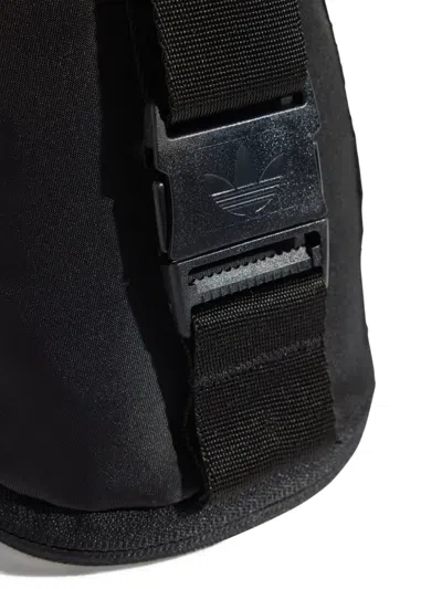 Adidas Originals Logo-print Messenger Bag In Black