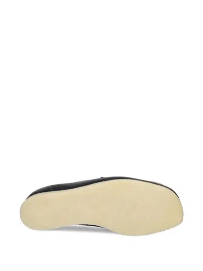 Clarks Originals Two-tone Leather Loafers In Black