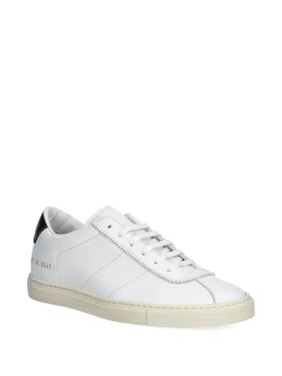 Common Projects Leather Sneakers In White