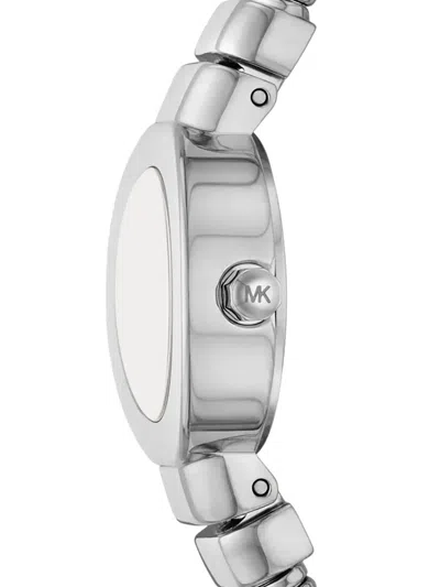 Michael Kors Women's Gramercy Silver Dial Watch In Silver