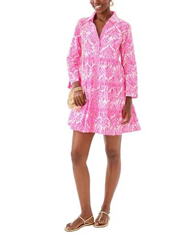 Lilly Pulitzer Angie Shirtdress In Pink
