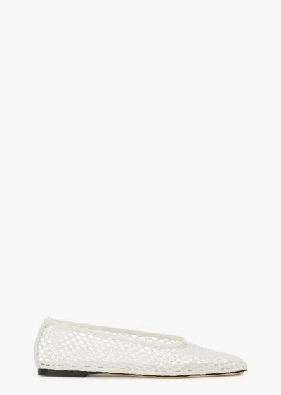 Tony Bianco Buzz White Mesh In White