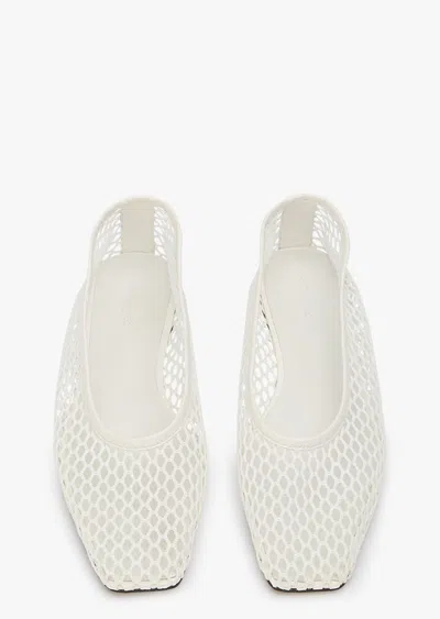 Tony Bianco Buzz White Mesh In White