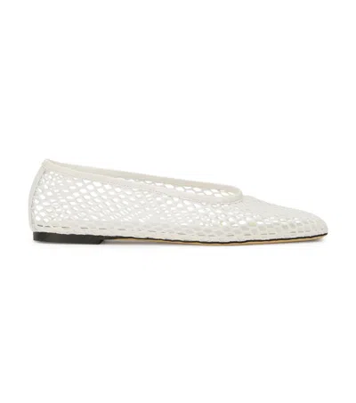 Tony Bianco Buzz White Mesh In White