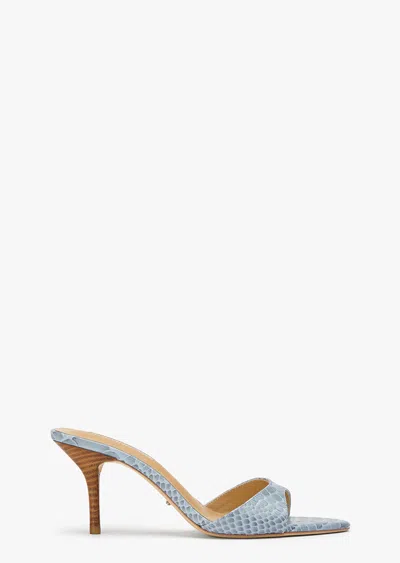 Tony Bianco Hallie Denim Python In Blue