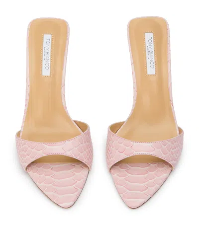 Tony Bianco Hallie Pink Python