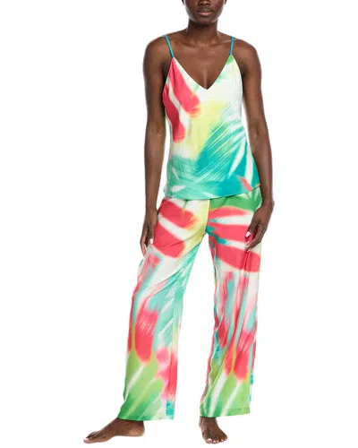 Natori 2pc Usami Top & Pant Set In Multi