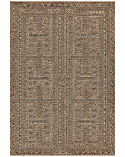 Ecarpet Hampton Transitional Area Rug In Brown