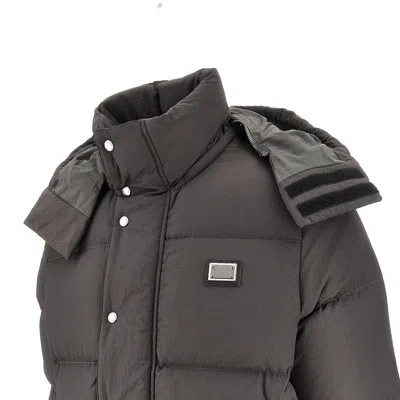 Dolce & Gabbana Padded Jacket In Black