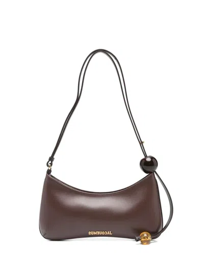 Jacquemus Le Bisou Perle Bag Woman Brown