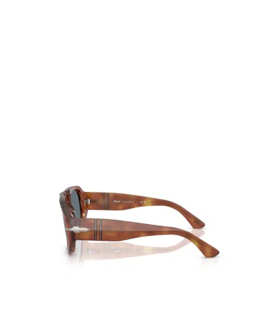 Persol Pilot Frame Sunglasses In Brown
