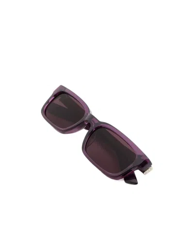 Retrosuperfuture Geometric Sunglasses In Purple