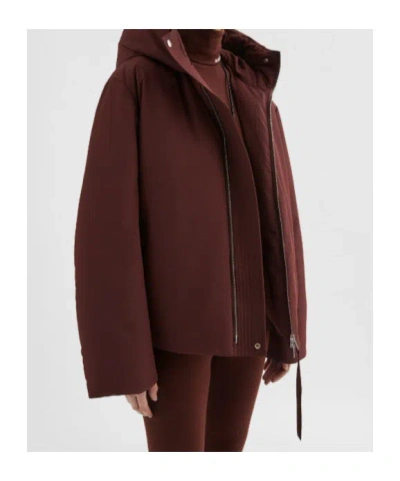 Jil Sander 06 Puffer Jackets Bordeaux In Brown