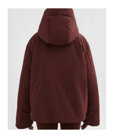 Jil Sander 06 Puffer Jackets Bordeaux In Brown