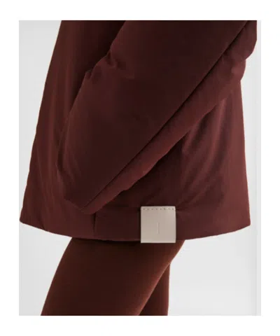 Jil Sander 06 Puffer Jackets Bordeaux In Brown